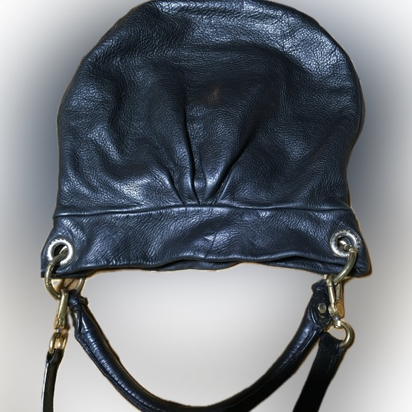 Marc Jacobs Classic Q Hillier Pebbled Leather Hobo Shoulder Handbag - Picture 10 of 14